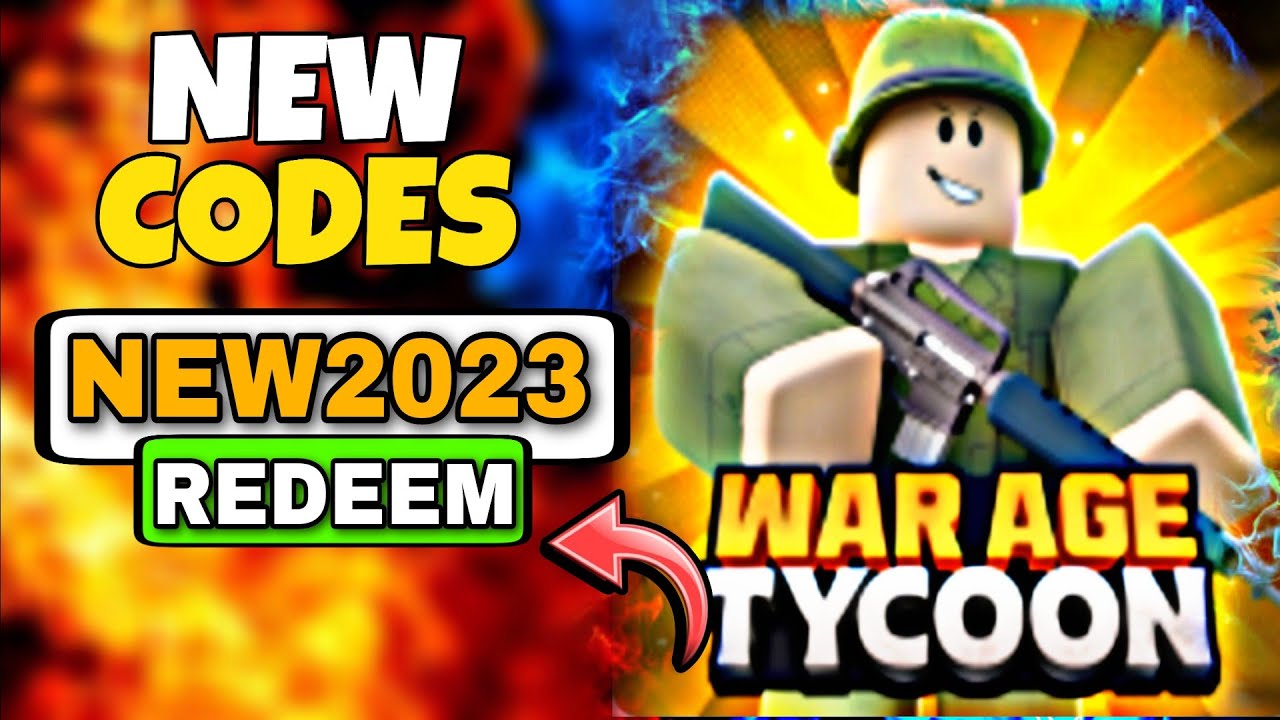 War Age Tycoon Codes December 2023 - RoCodes