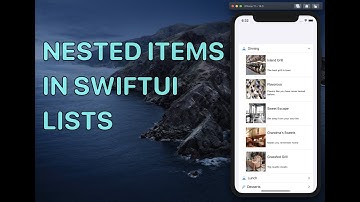 Using URLSession and Nested Lists in SwiftUI - RestApp Part 1