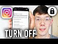 How To Turn Off Two Factor Authentication On Instagram - Step By Step
