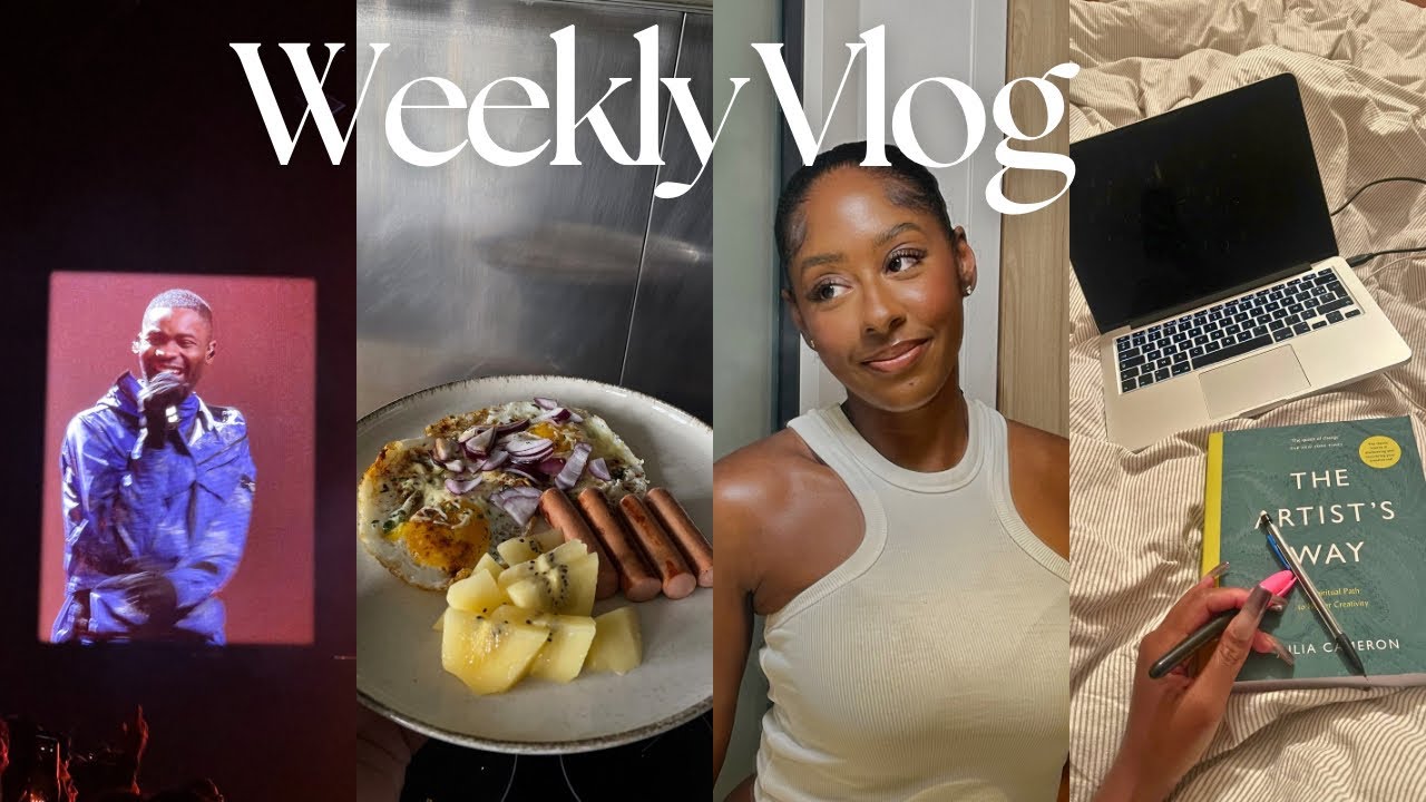 Vlog de la semaine | Défis sport, self-care avec mes sœurs, concert night & plus