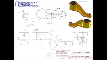 SolidWorks Model Mania 2009 - Phase 1 Model