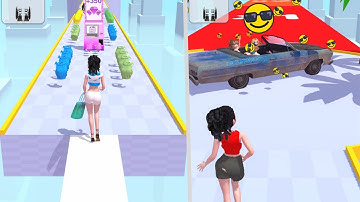 DressUp Run!  All Levels Gameplay Android iOS / New Update ! DUR3GP17