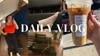 Day With Me - pilates, barre, work, and yapping (the usual) Content