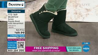 Bearpaw Kylee Suede Boot With Neverwet