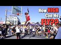 Dunkers going over 12 feet at venice beach