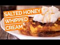 Salted Honey Whipped Cream