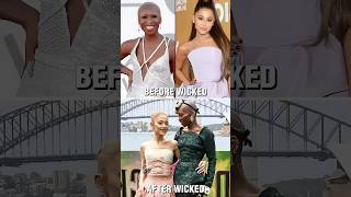 Ariana Grande & Cynthia Erivo Before and After WICKED #arianagrande #cynthiaerivo #wicked