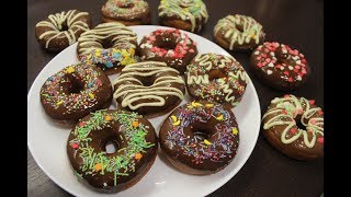 Donuts Resepti. Super Ləzzətli Donuts. Американские Пончики (Донаты)