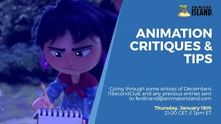 [Live] Good animation? Tips & tricks how to animate better  11 Second Club December 2023