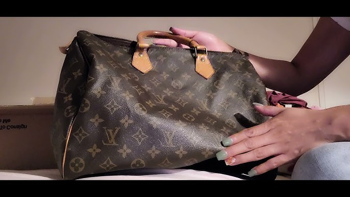 Wear & tear using a vintage monogram strap with my Louis Vuitton