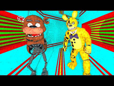 Видео: АНИМАТРОНИКИ ИЗ ФИЛЬМА ГОНЯЮТСЯ ЗА НАМИ В SANDBOX ГАРРИС МОД FNAF COOP ► Garry's Mod