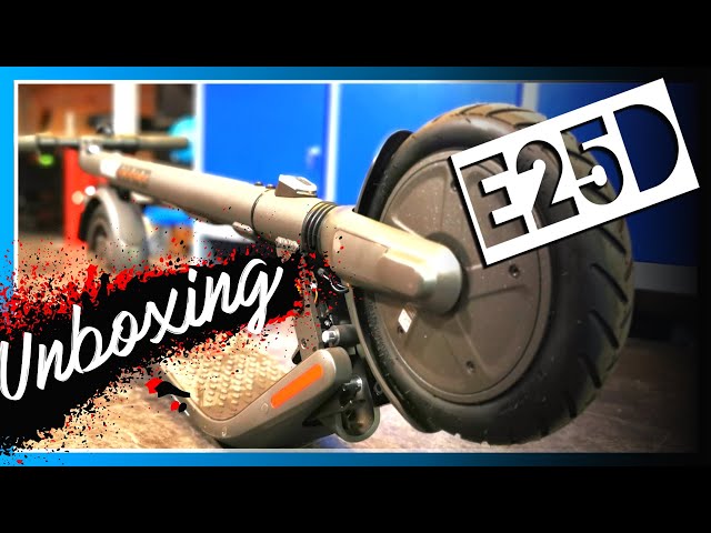 Ninebot E25D DIESER ESCOOTER IST ECHT COOL UNBOXING, Test, Anleitung, E22D,  E25D, E45D, G30D 