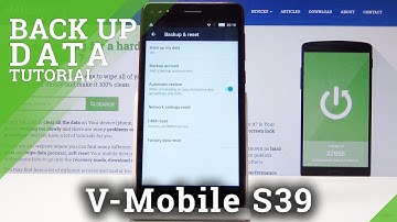 How to Backup Data on V-MOBILE S39 - Allow Google Backup