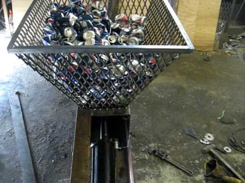 Aluminum Can Crusher Smasher Heavy Duty Multi Can Load 