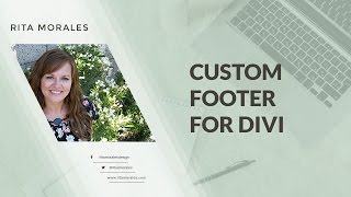 Creating a custom footer in Divi