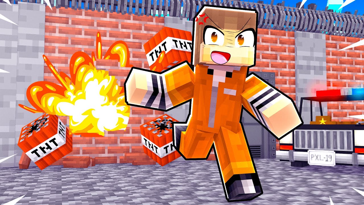 Ontsnappen Uit De Gevangenis In Minecraft (Survival)