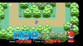 2ruffles : Pokemon Tower Defense Ep 3 Traning Day 1 Kakuna Evolves into Beedrill