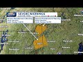 Severe Thunderstorm Warnings Issued in New Hampshire
