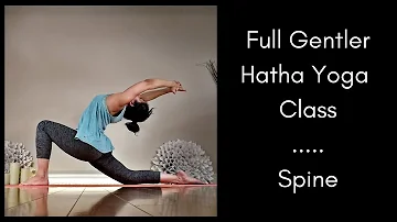 Gentler Hatha Yoga Class for the Spine -  40 minutes
