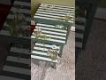 Stunning Furniture Flip 💚 Striped Nest of Tables Transformation (Easy DIY!)