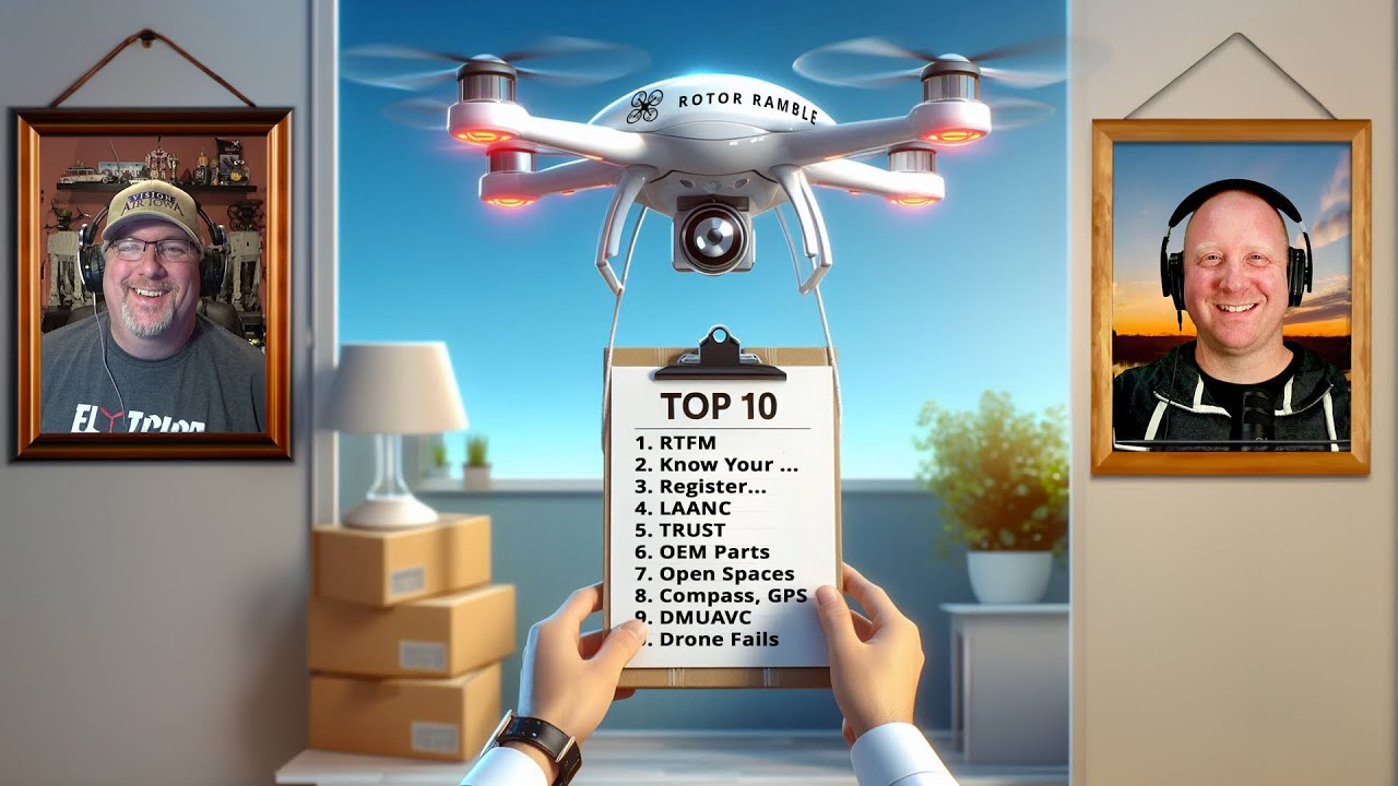 Ep. 4 - Top 10 Tips for New Drone Owners