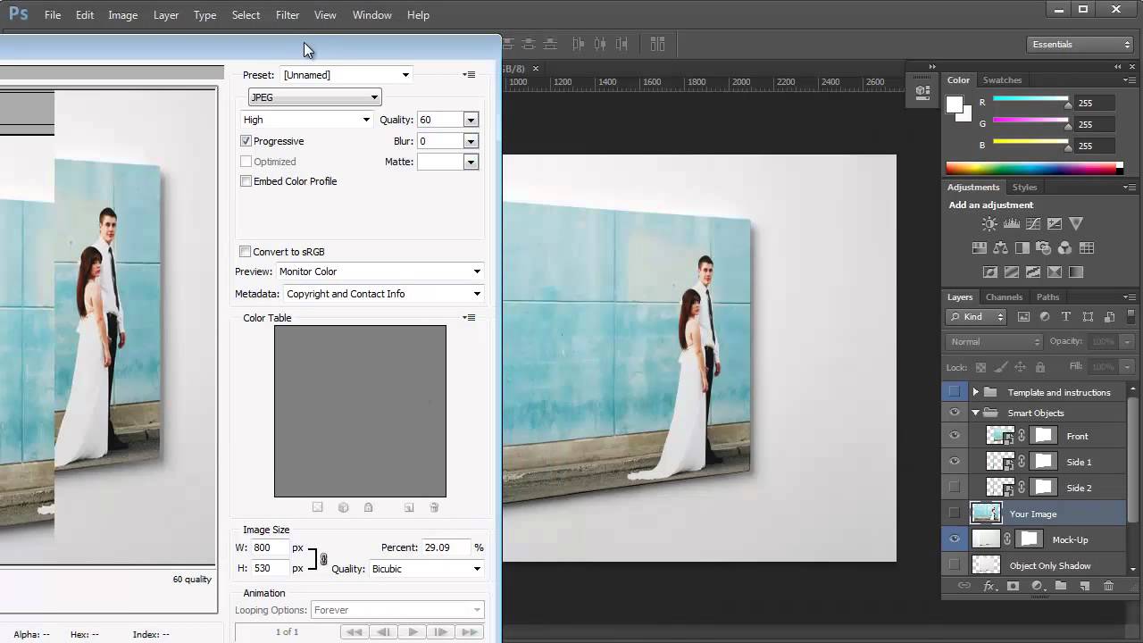 Download Creating Canvas Mockups Using Your Photos Youtube PSD Mockup Templates