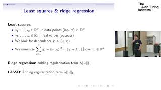 Ridge functions, their sums, and sparse additive functions – Jan Vybiral, Czech Technical University