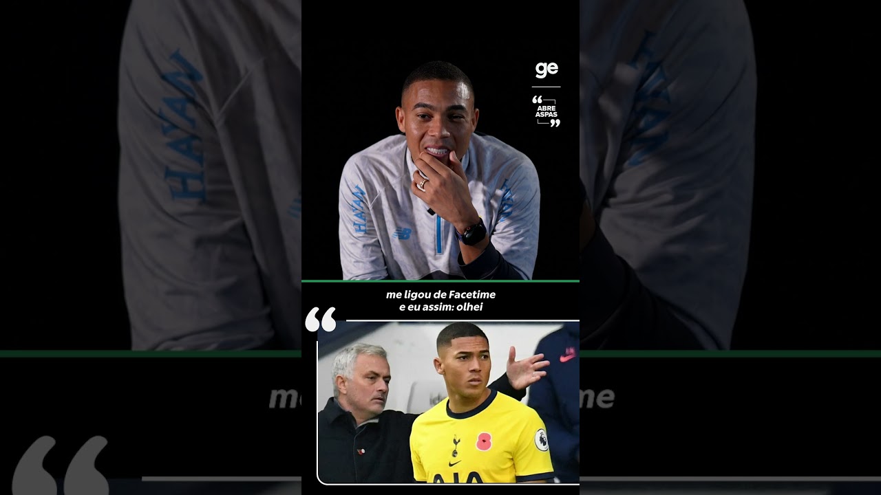 O DIA EM QUE MOURINHO SURPREENDEU CARLOS VINÍCIUS, DO GRÊMIO | Abre Aspas | #shorts | ge.globo