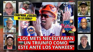 METS take the series vs. YANKEES; Phillies REBORN and is Chapman a Hall of Famer? | ESPN Beisbol