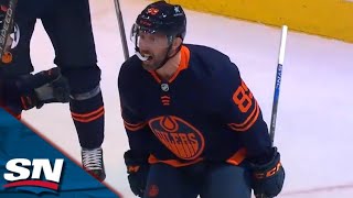 Sam Gagner Sends Rogers Place Into Frenzy Scoring BackToBack Goals In Return To Oilers