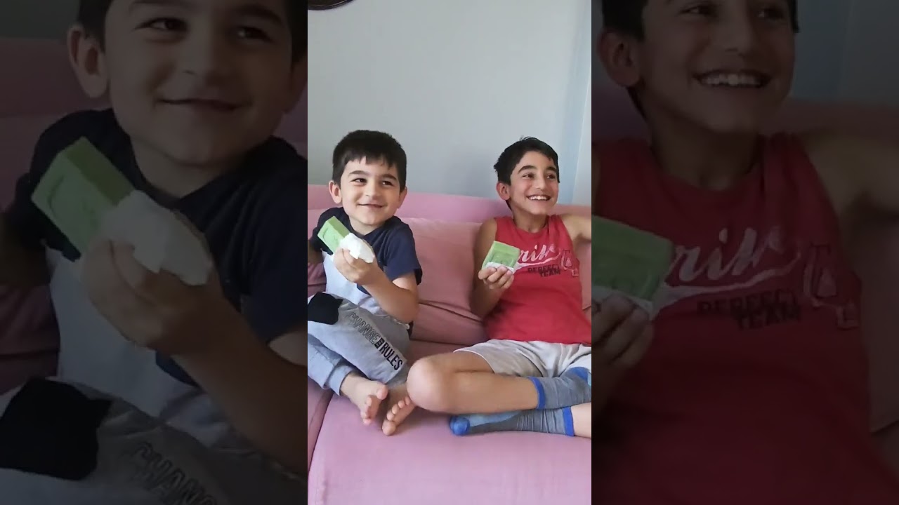 Şeker Mi Sabun Mu ?? Oyununu kim kazanmıştır 😂