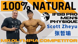 Scott Zheyu 100% Natural IFBB PRO Men’s Physique Mr Olympia competitor