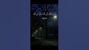 تلاوه خاشعه مؤثره تخشع لها القلوب 🎧❤️ #القرآن_الكريم #إسلامك #ارح_قلبك