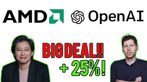🚨 AMD Signs Historic AI Deal with OpenAI – Stock Surges 25% Pre-Market!