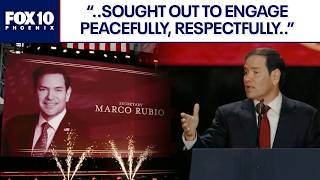 Marco Rubio gives speech at Charlie Kirk's memorial | FOX 10 Phoenix