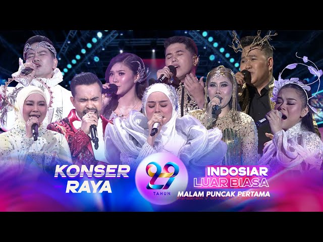 The Power 9 Jawara Kompetisi Indosiar Nyanyian Rindu u0026 Sabda Cinta | Konser Raya 29 Tahun class=