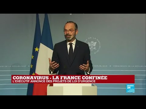 REPLAY - Coronavirus - Covid-19: l'exécutif annonce des projets de loi d'urgence REPLAY - Coronavirus - Covid-19: l'exécutif annonce des projets de loi d'urgence