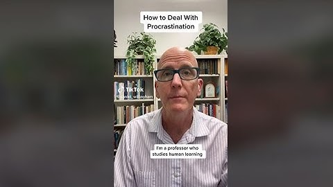 How to Avoid Procrastination