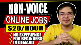 Kumita ng $20/hr sa NonVoice na Online Jobs at Home Philippines