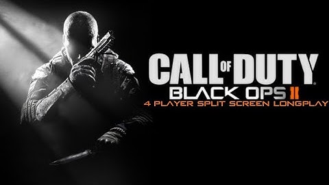 Black Ops 2 4 Player Split Screen Long-play