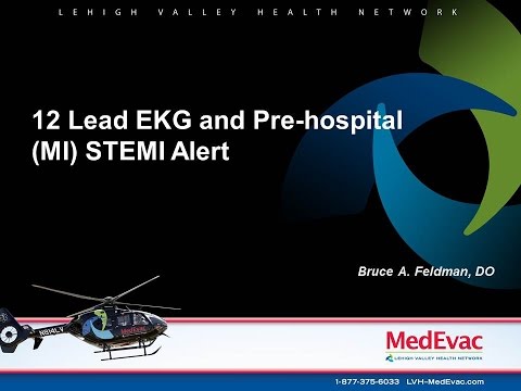 12 lead EKG and pre hospital STEMI Alert