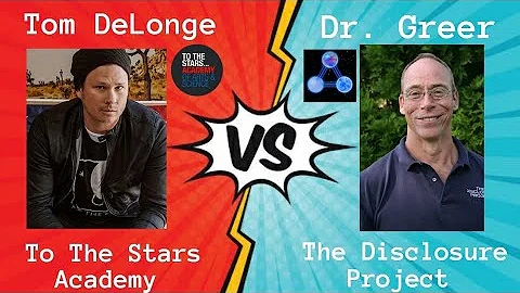 Tom DeLonge, Dr Steven Greer, To The Stars Academy...