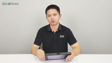 Rugged Tablet Geshem Manufacturer 8 inch Android system supports fingerprint NFC recognition