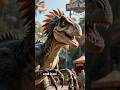 Velociraptor Fun Fact 🦕| The Feathered Hunter Explained for Kids #dinosaur #shortvideo #dino #facts