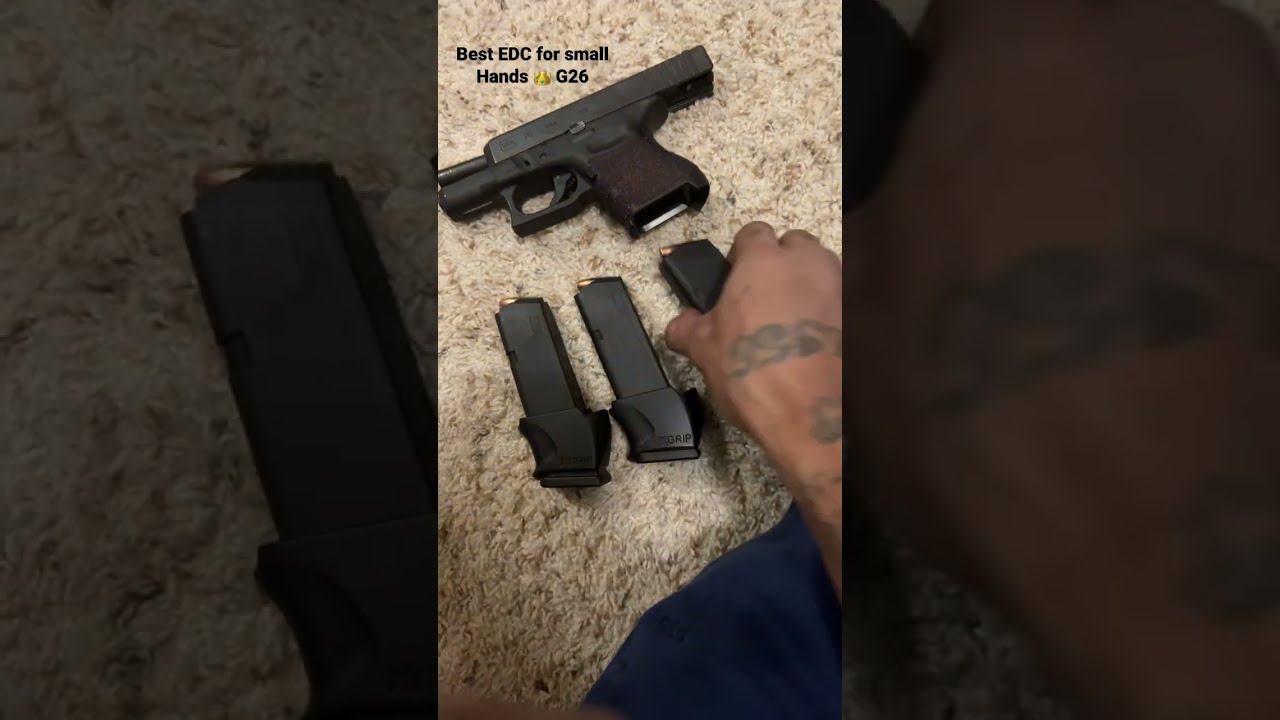 Glock 26 9mm Best EDC For Small Hands 