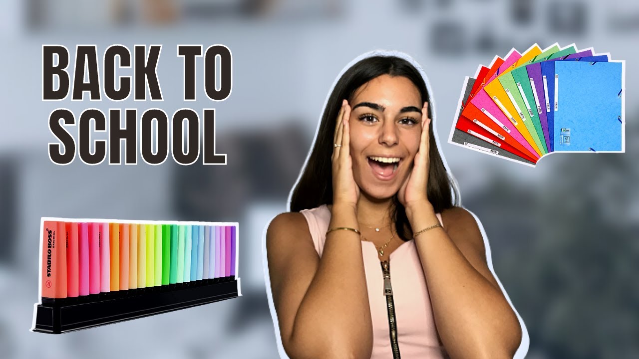 BACK TO SCHOOL : FOURNITURE SCOLAIRE