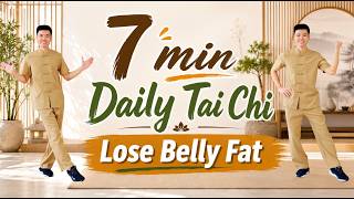 Tai Chi for Belly Fat | Full 7-Minute Workout to Burn Fat & Tone Your Core