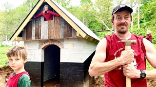 TIMELAPSE ROOT CELLAR BUILD - (20 days in 9 minutes) - DIY prepping: natural garden food storage