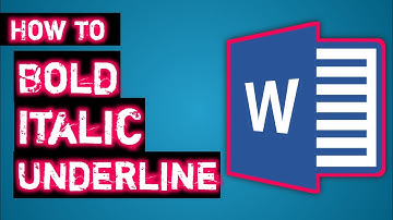 How to do Text Bold, Italic and Underline in MS word Document very easily | Aach Tricks |