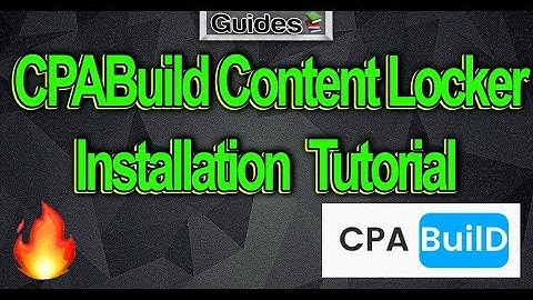 CPABuild Content Locker Implementation Tutorial 🔥